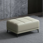 Morocco Luxury Living Room Leather Footstool, End of bed bench - MOOAZAA 