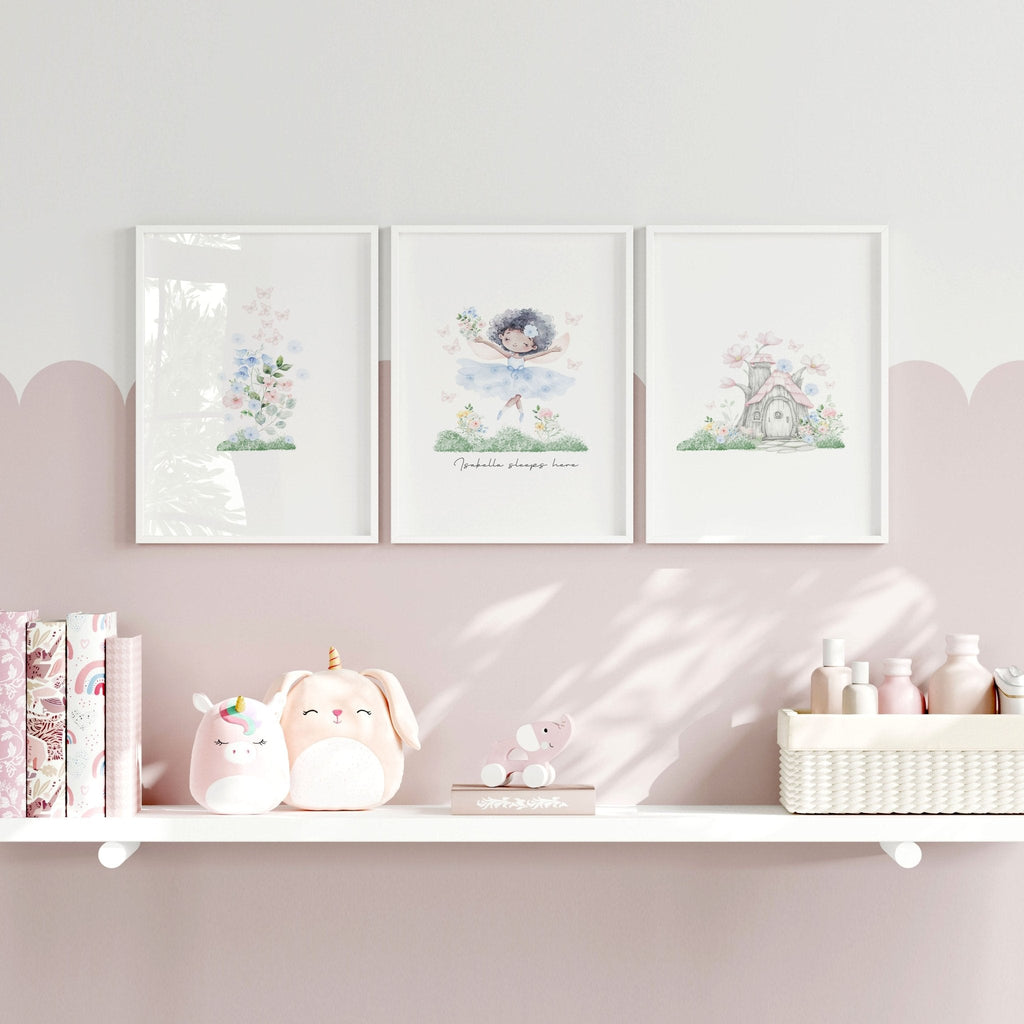 Murals For Nursery Rooms | Set of 3 wall art prints