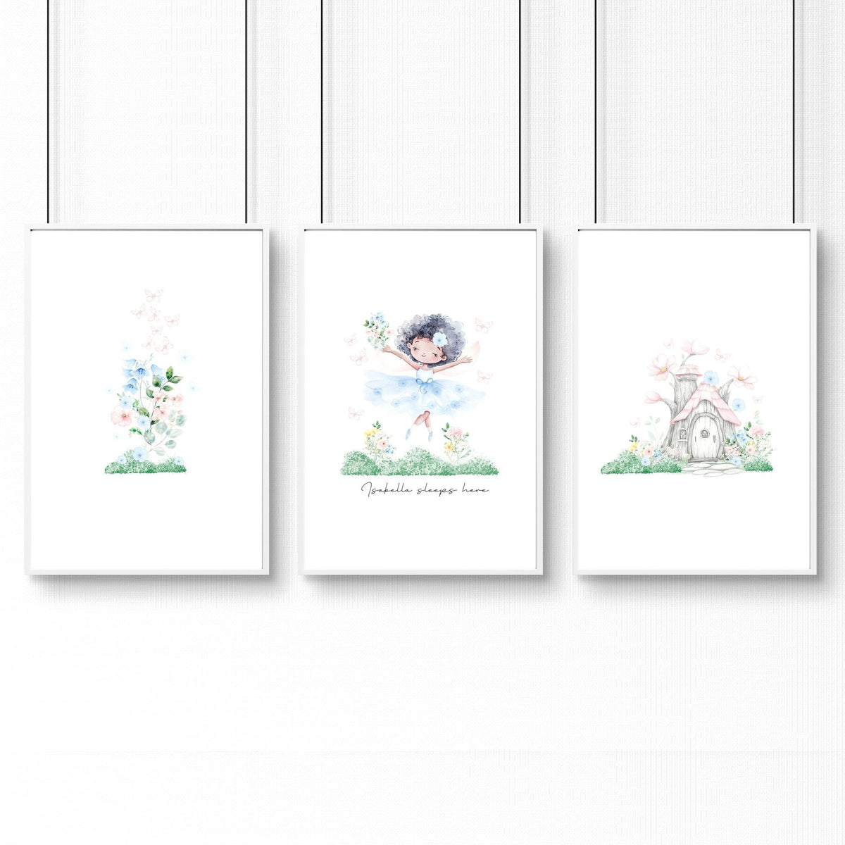 Murals For Nursery Rooms | Set of 3 wall art prints