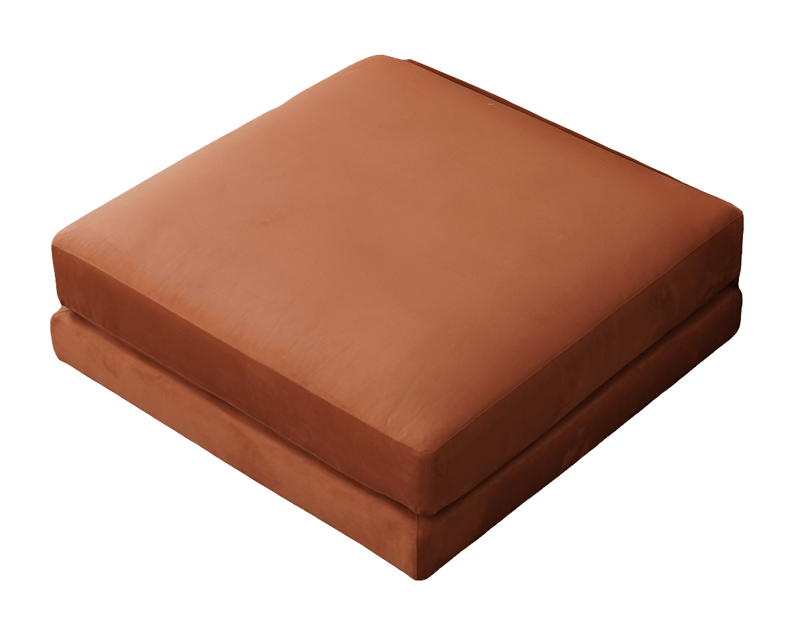 MUSES Modern Leather Sectional Corner Sofa With Cushions - MOOAZAA 