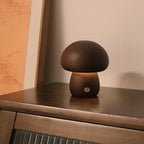 MUSHROOM WOOD LED LAMP