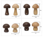 MUSHROOM WOOD LED LAMP - MOOAZAA 