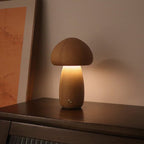 MUSHROOM WOOD LED LAMP