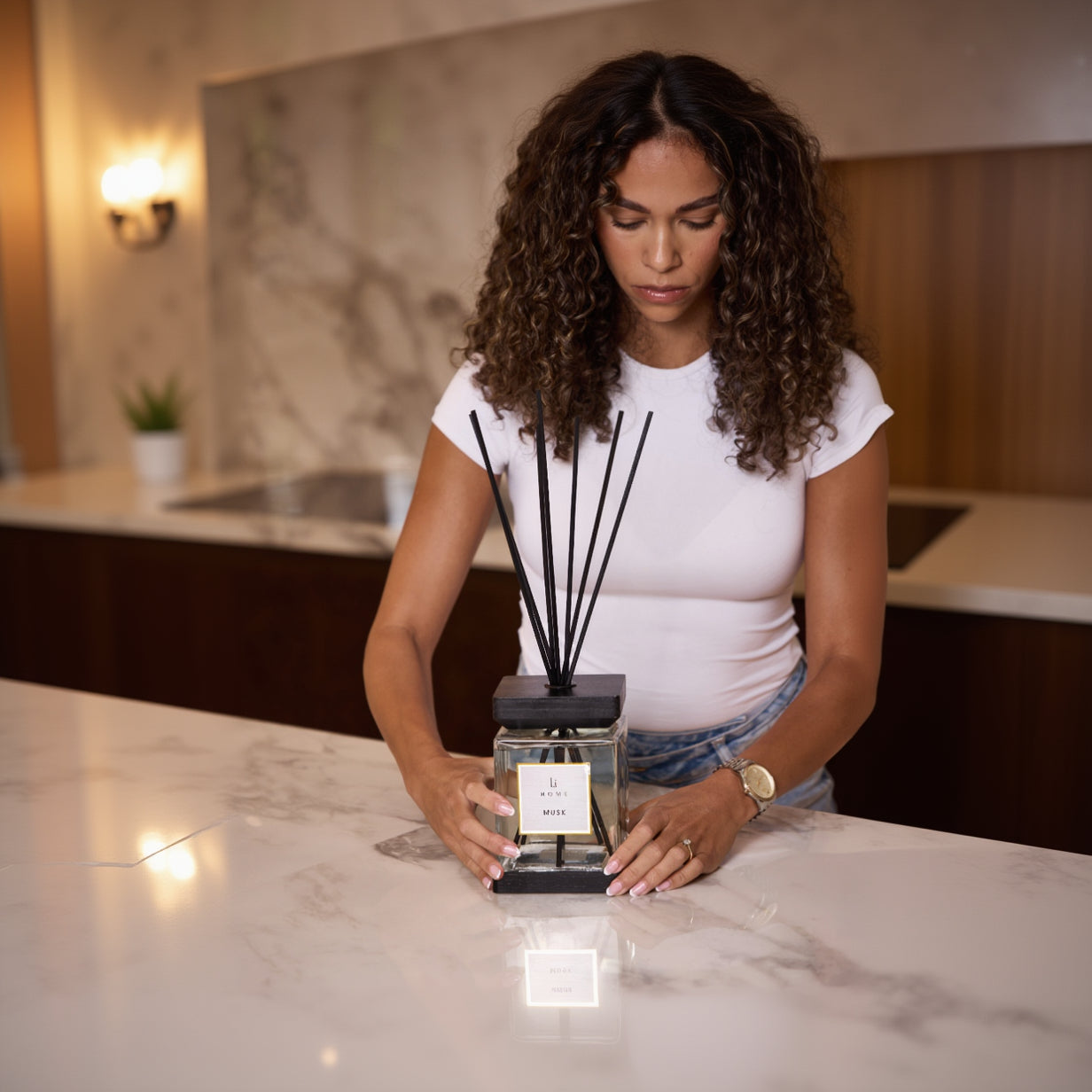 Luxury Square Diffuser - Musk