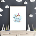 Childrens bedroom wall decor | set of 3 Wall art for Nursery