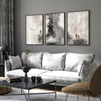 Pictures for a Living Room – Set of 3 Wall Art Prints