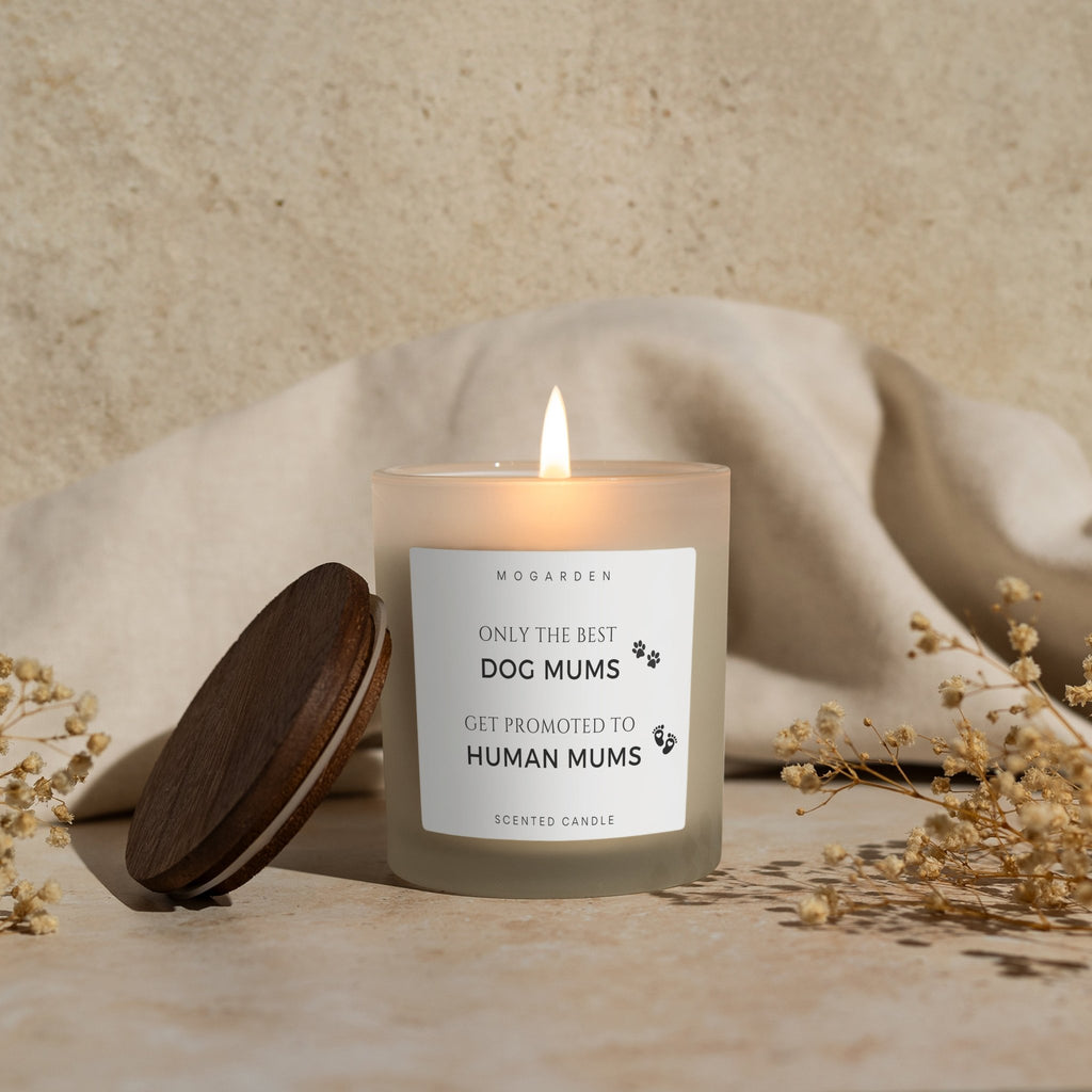 New Mum Candle, New Mum Gift, Luxury Vanilla Candle Pure Soy 220gr - MOOAZAA