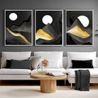 Scandinavian interior decor | set of 3 wall art prints for Living room
