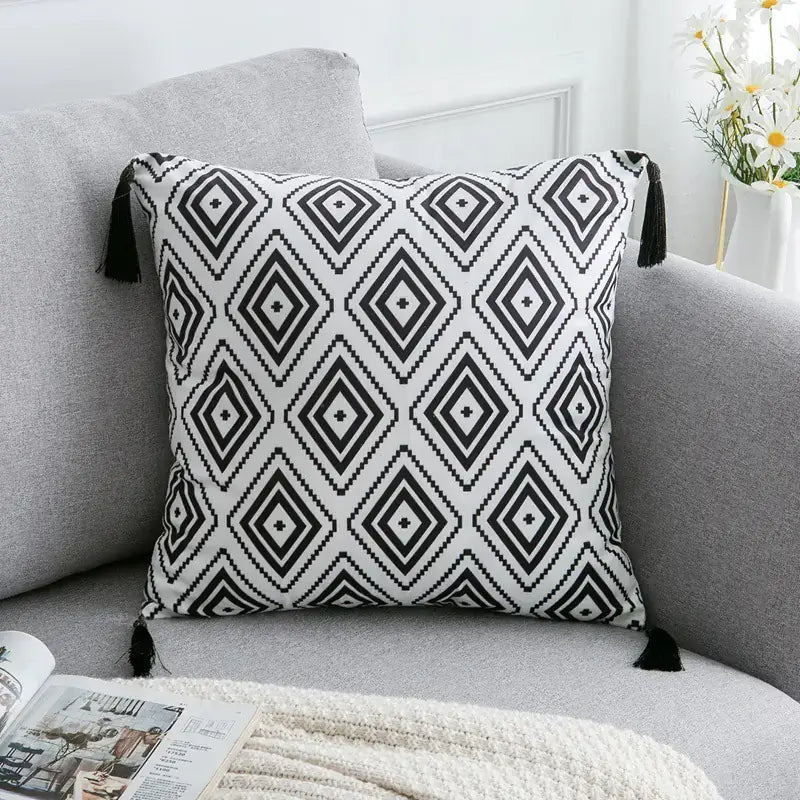 Nordic Minimalist Bohemian Style Cushion Cover - MOOAZAA