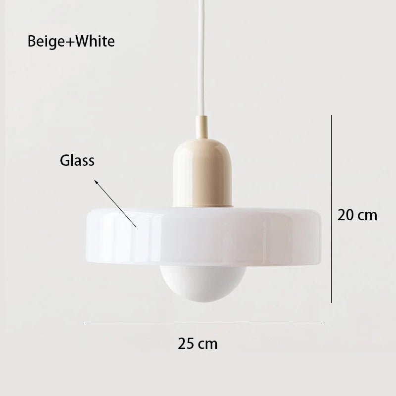 Nordic Retro Glass Chandelier - Modern Elegance - MOOAZAA