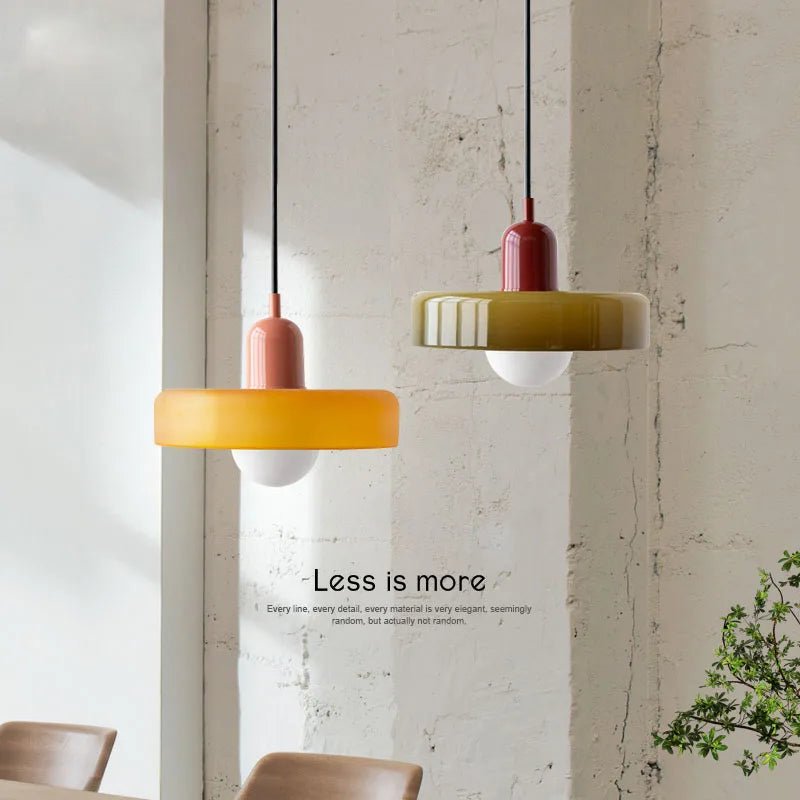 Nordic Retro Glass Chandelier - Modern Elegance - MOOAZAA