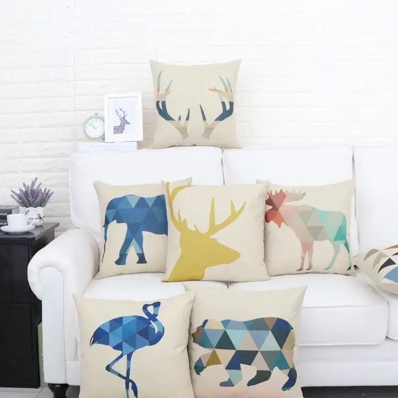Nordic Style Cushion Cover - 14 Designs - MOOAZAA