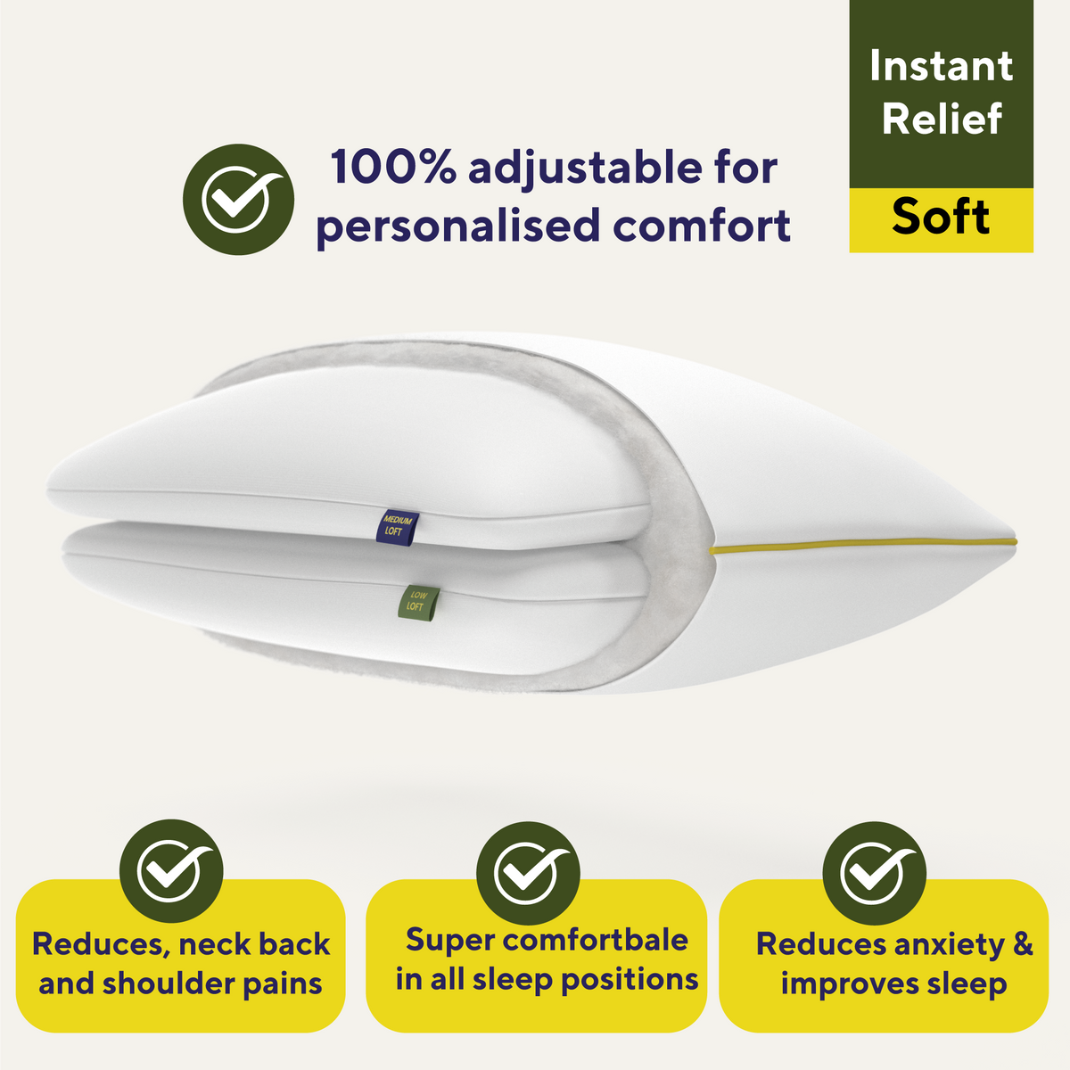 Brightr® Nox pillow Refurbished