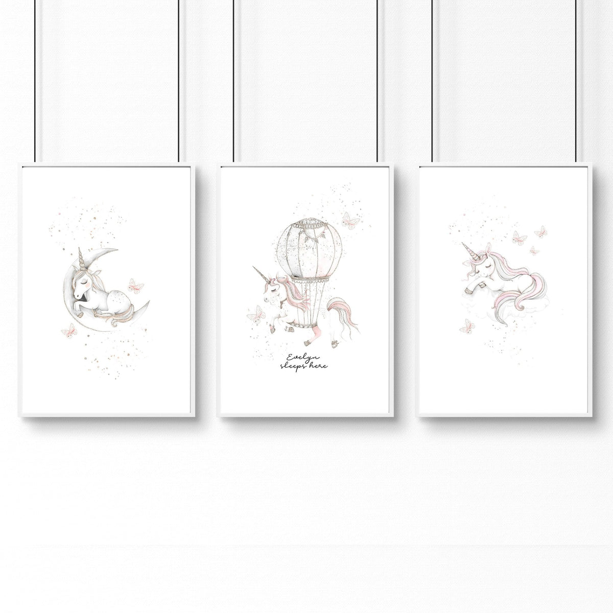 Nursery Art Wall | Set of 3 wall art prints
