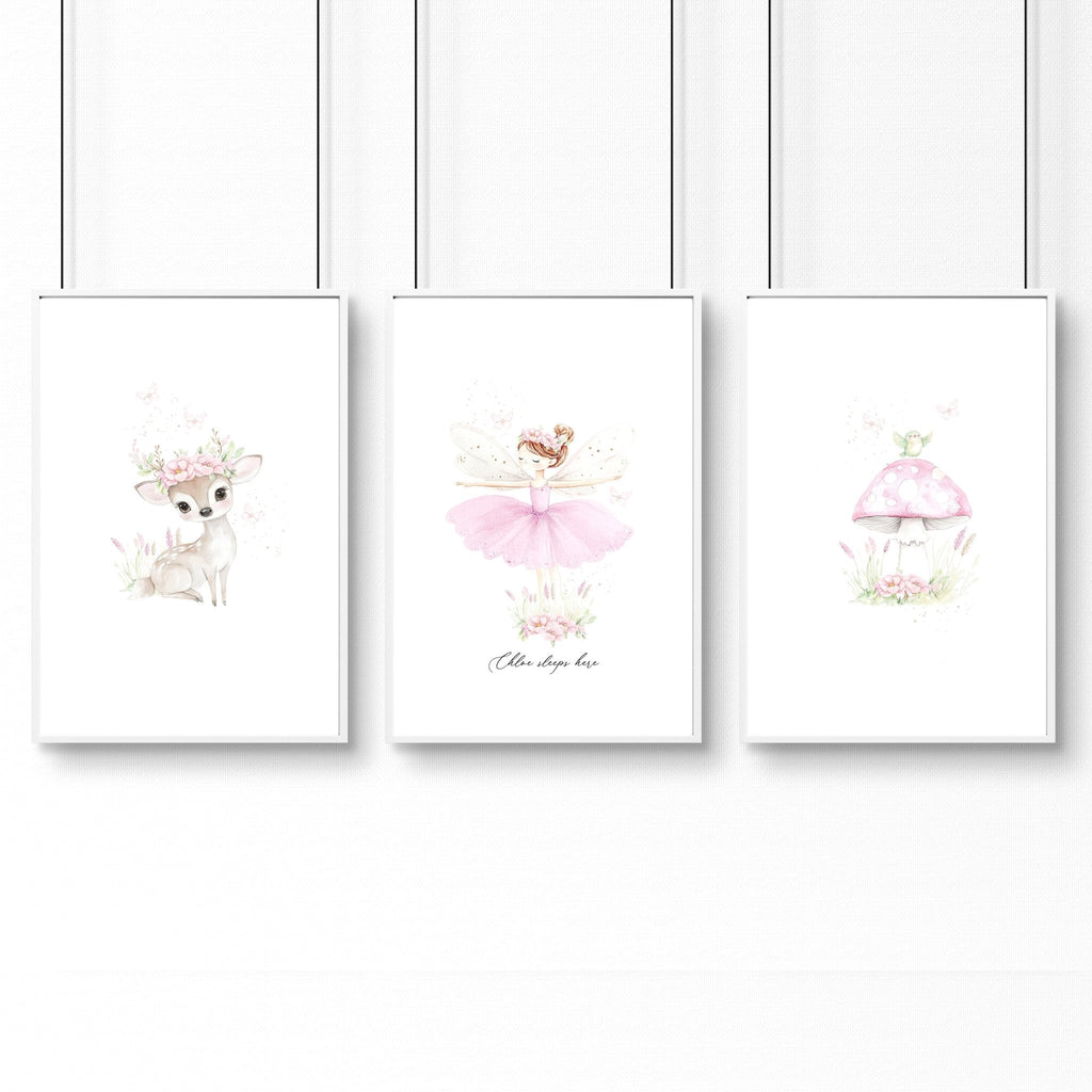 Nursery Artwork | Set of 3 wall art prints