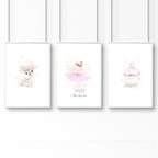 Nursery Artwork | Set of 3 wall art prints
