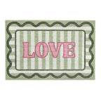 Washable Mats Bordered Design