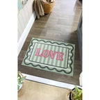 Washable Mats Bordered Design