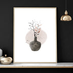 Office Artwork | Set of 3 Serene Japanese Wall Prints