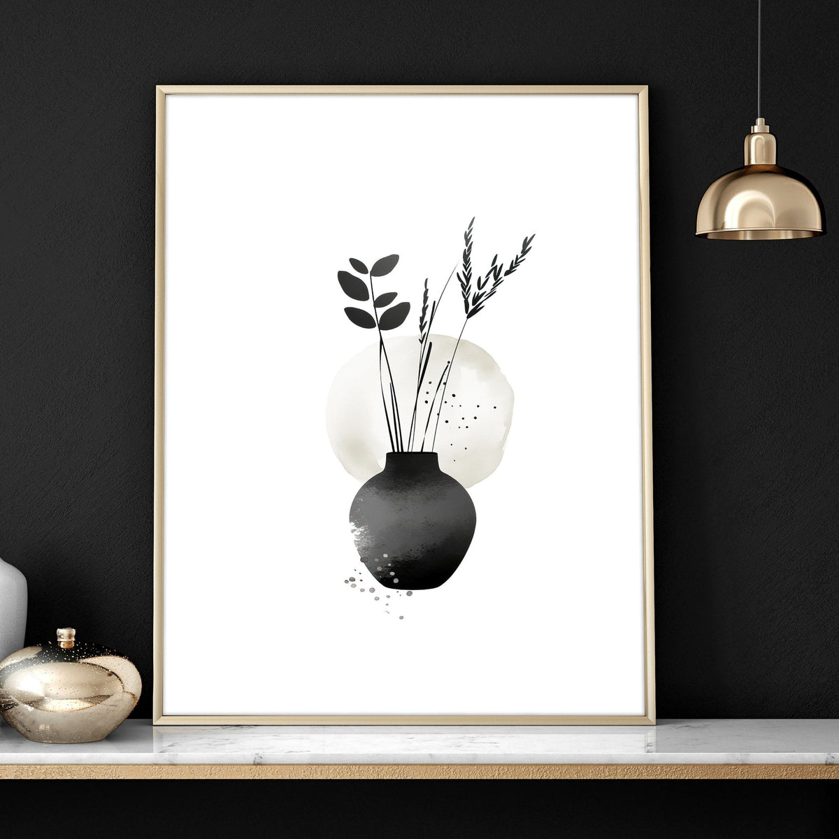Office Artwork | Set of 3 Serene Japanese Wall Prints