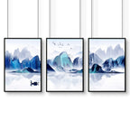 Office decor ideas | set of 3 wall art prints