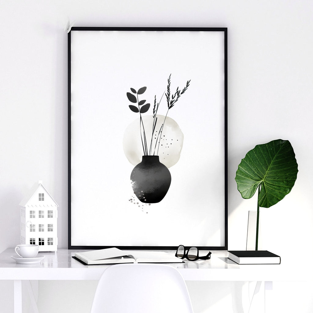 Paintings for Bedroom – Set of 3 Japanese Wall Art Prints