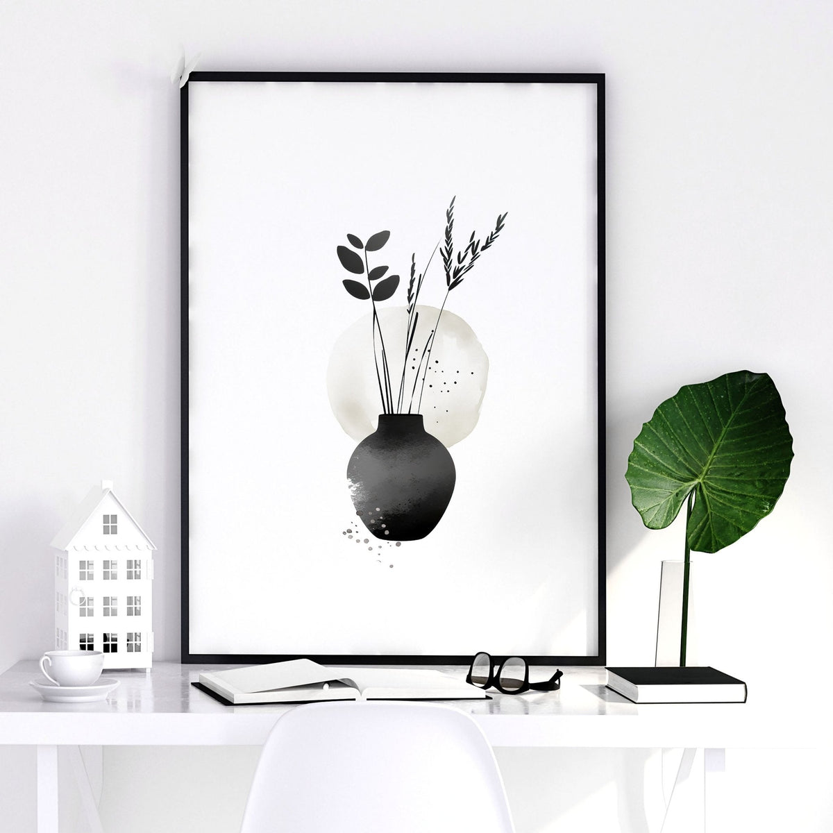 Paintings for Bedroom – Set of 3 Japanese Wall Art Prints
