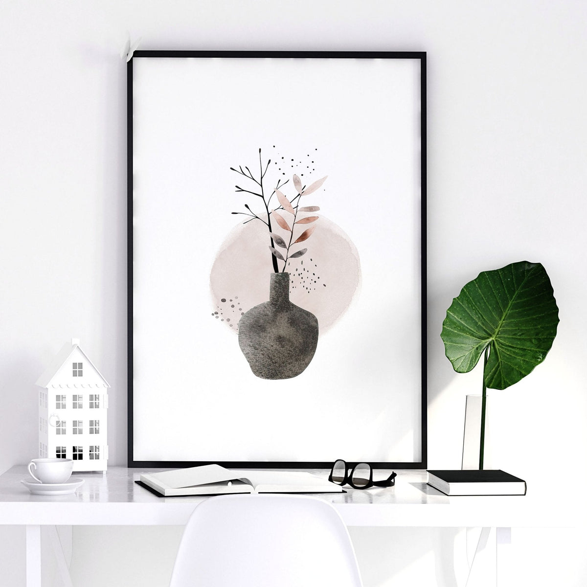 Paintings for Bedroom – Set of 3 Japanese Wall Art Prints