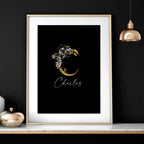 Anniversary gift for one year | set of 3 wall art prints