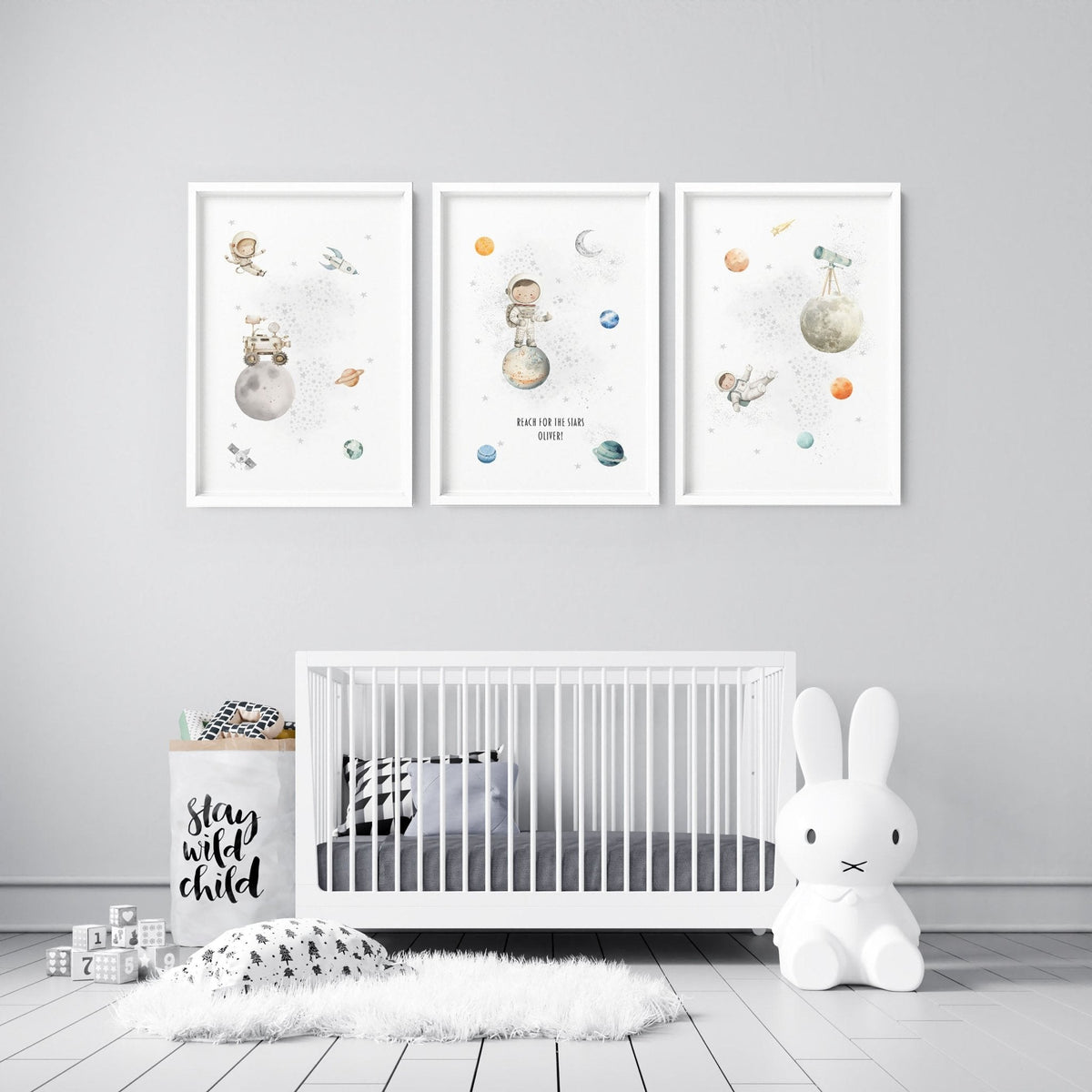 Pictures for Childrens Bedrooms | Set of 3 Prints