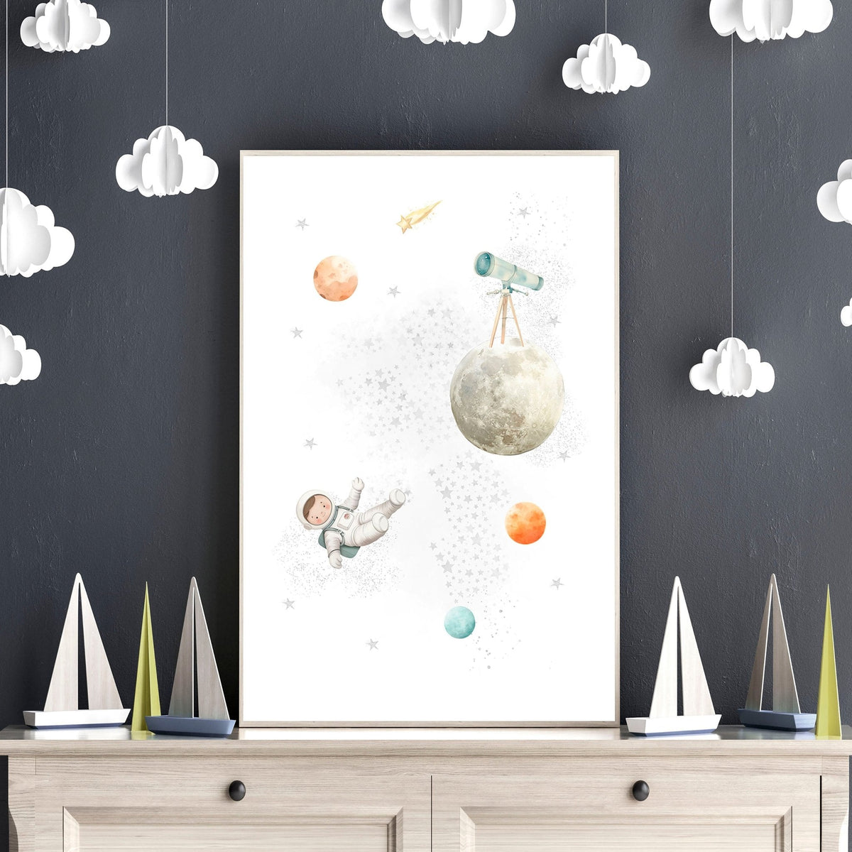 Pictures for Childrens Bedrooms | Set of 3 Prints