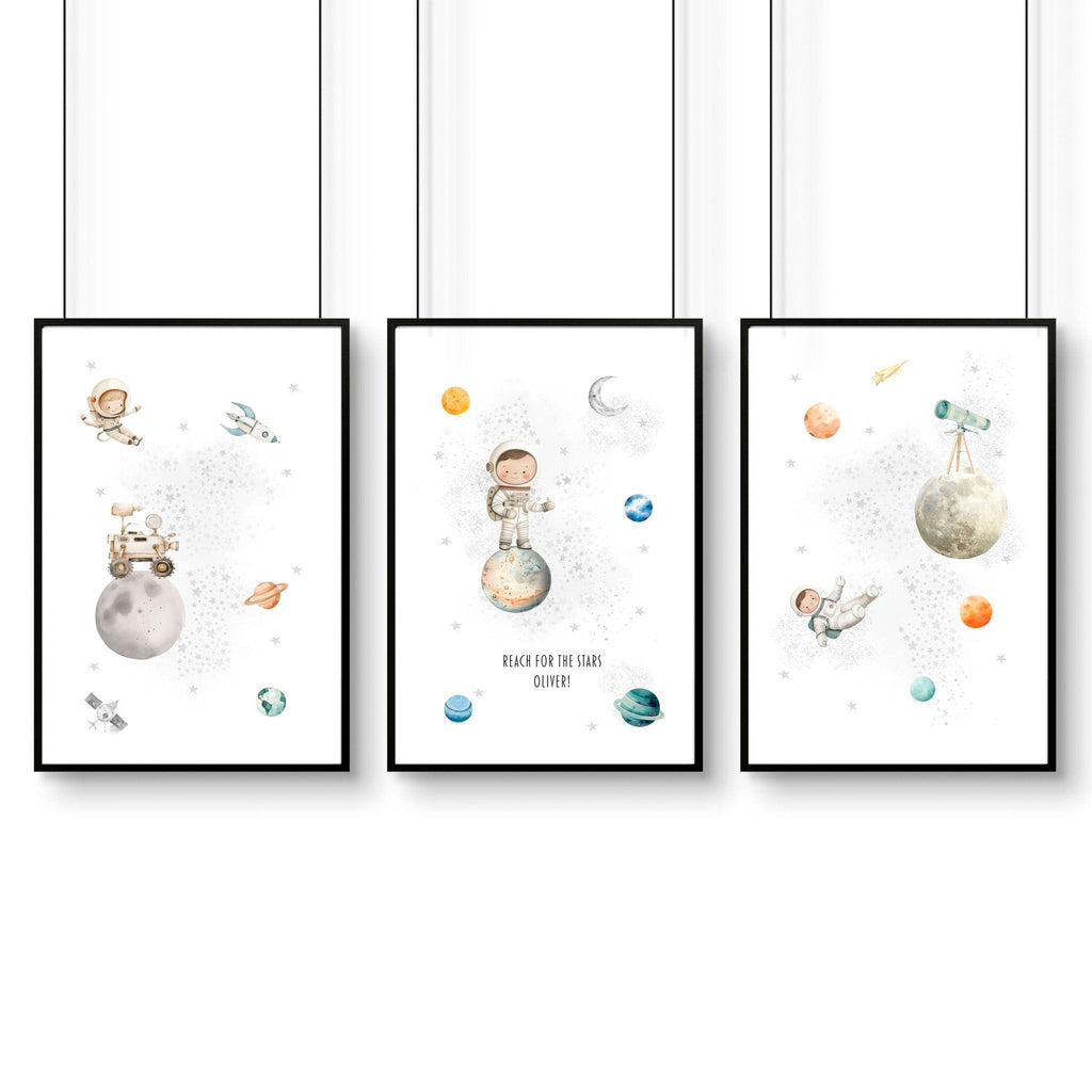 Pictures for Childrens Bedrooms | Set of 3 Prints