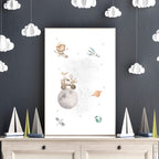 Pictures for Childrens Bedrooms | Set of 3 Prints