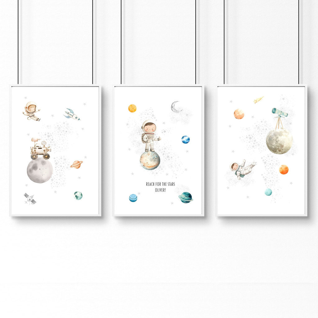 Pictures for Childrens Bedrooms | Set of 3 Prints
