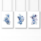 Pictures for home office | set of 3 wall art prints
