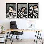 Pictures In Frames | Set of 3 Boho Women Wall art Prints