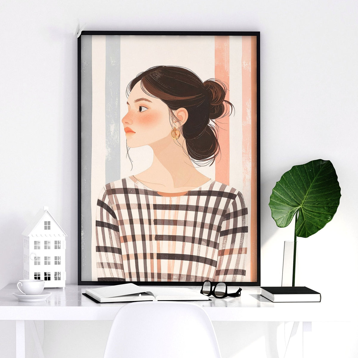 Pictures On Walls Gallery | Set of 3 Boho Women Wall art Prints