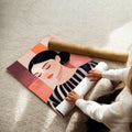 Poster Frame Large | Set of 3 Boho Women Wall art Prints