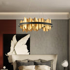 Postmodern Italian Minimalist Luxury Living Room Dining Room Chandelier - MOOAZAA