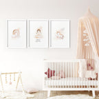 Prints Childrens Bedrooms | Set of 3 wall art prints