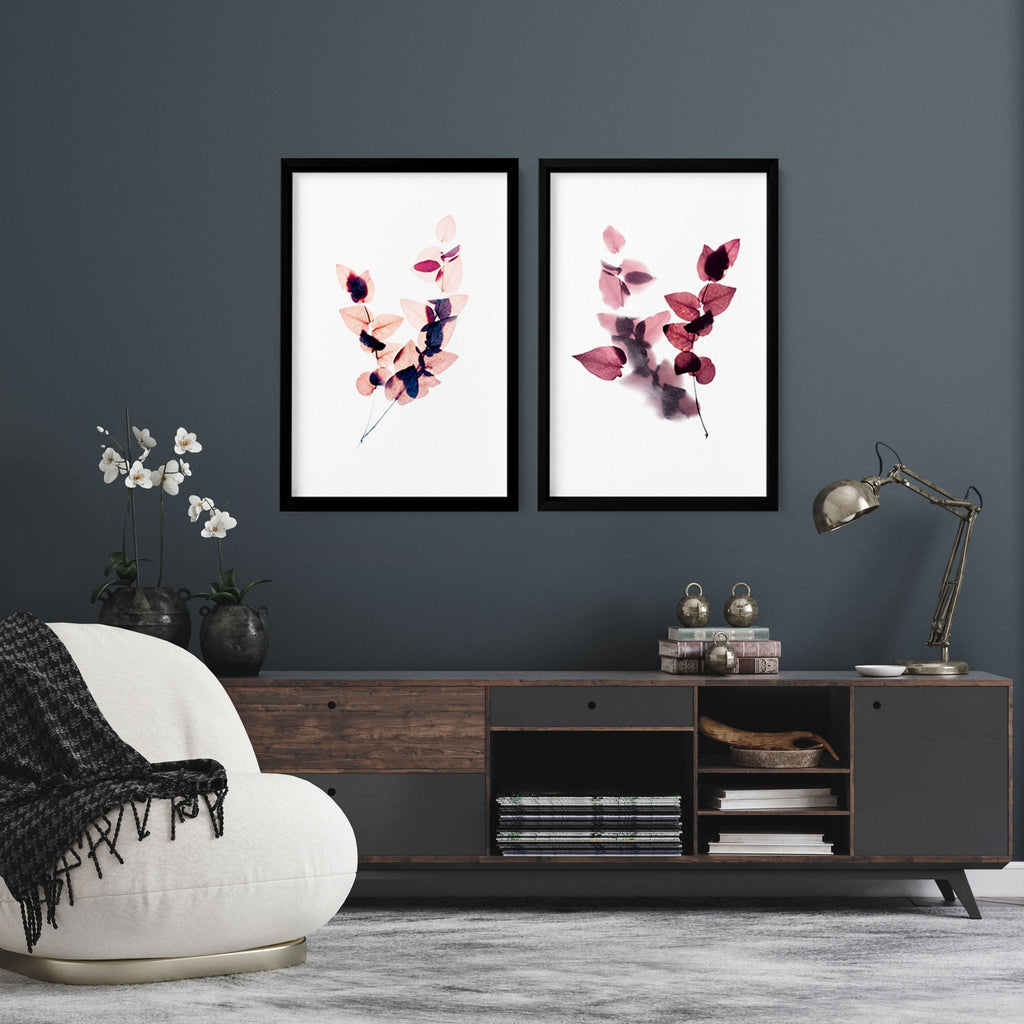 Picture for Room | Set of 2 Autumn Botanical Wall Art Prints