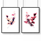 Picture for Room | Set of 2 Autumn Botanical Wall Art Prints