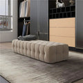 Pulent Velvet Footstool,
Italian Style. - MOOAZAA 