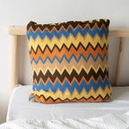 Raban Knitted Cushion Cover, Soft Flocking Pillowcase - MOOAZAA 