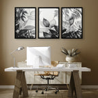 Reception Decoration | Set of 3 Botanical Wall art Prints