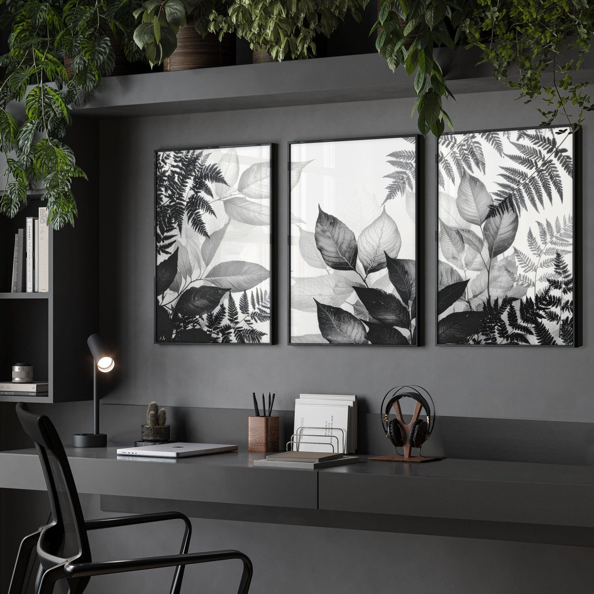 Reception Decoration | Set of 3 Botanical Wall art Prints