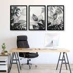 Reception Decoration | Set of 3 Botanical Wall art Prints