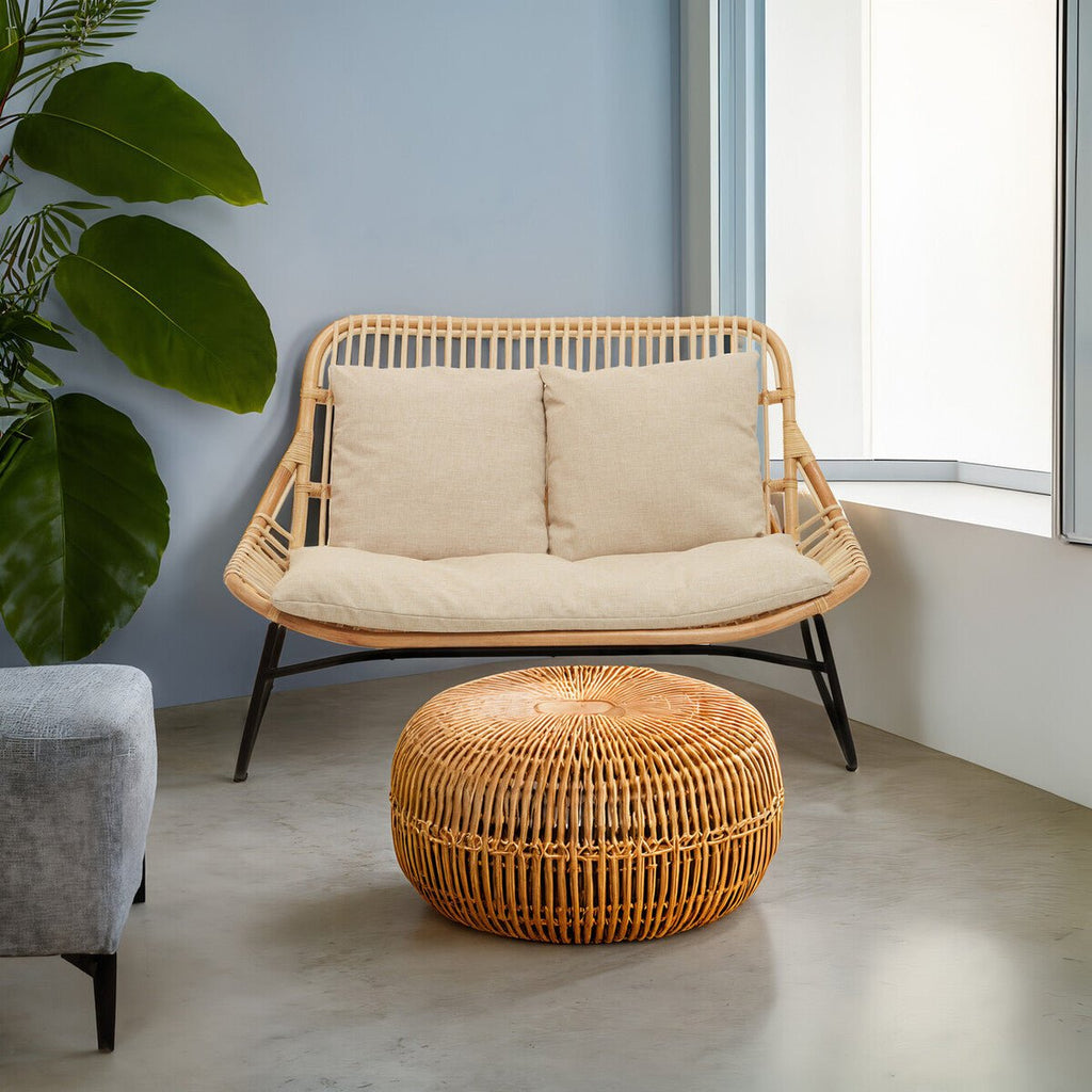 Relax Natural Rattan Sofa | Manado - MOOAZAA