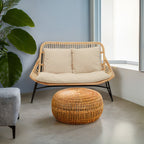 Relax Natural Rattan Sofa | Manado - MOOAZAA