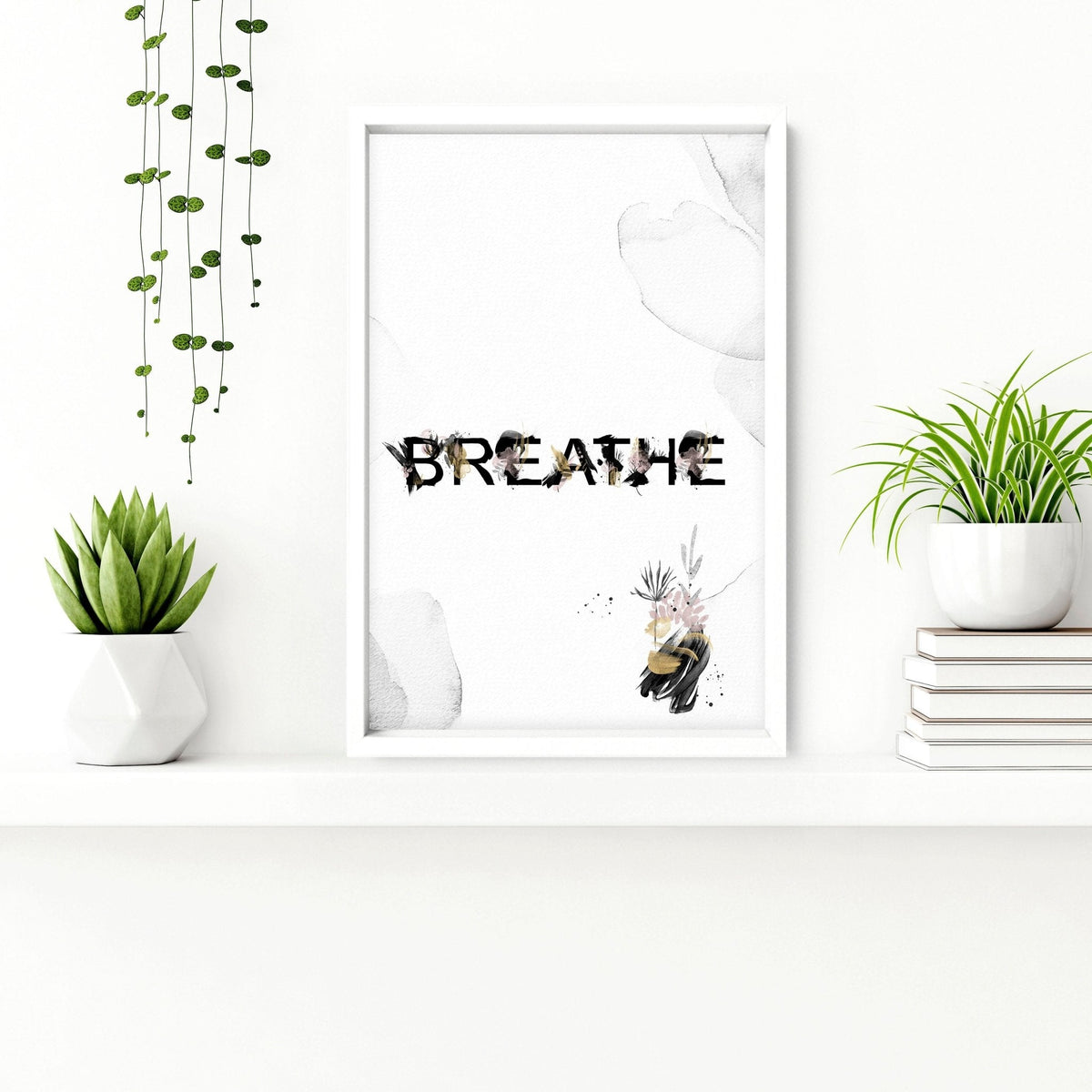 Bathroom Artwork Set of 3 | Relaxing Wall Decor Prints